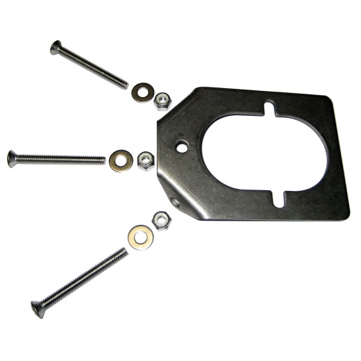 Lee's Stainless Steel Backing Plate F/Medium Rod Holders