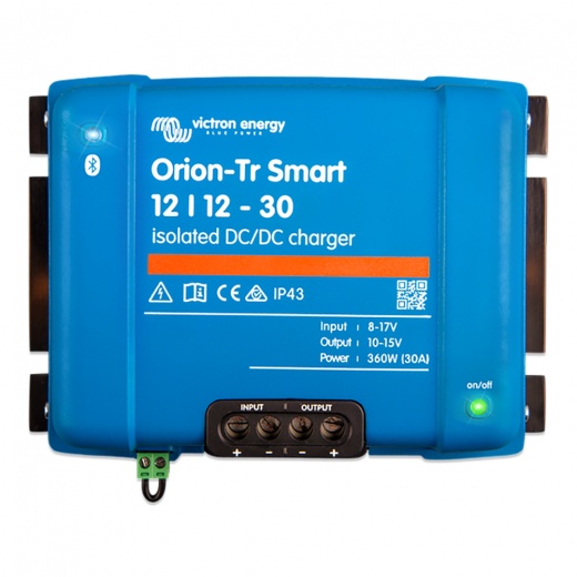 Victron Orion-Tr Smart 12/12-30 30A (360W) Isolated Dc-Dc Charger Or Power Supply