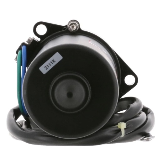 Arco Marine Replacement Outboard Tilt Trim Motor - Yamaha, 2-Wire, 3 Bolt, Flat Blade Shaft