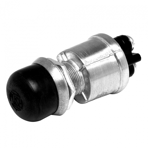 Cole Hersee Push Button Switch SPST Off-On 2 Screw with Screw-On Cap