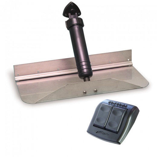 Bennett Trim Tab Kit 30" X 9" W/Euro Rocker Switch