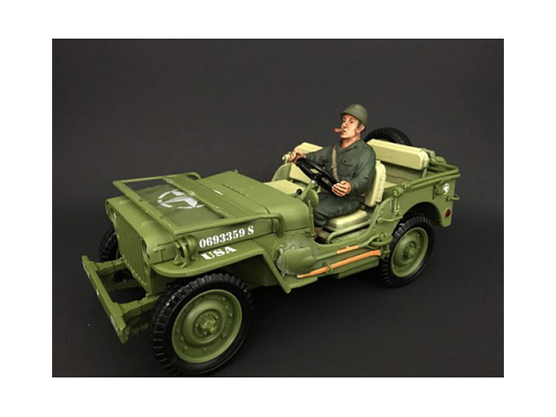 Us Army Wwii Figure Iv For 1:18 Scale Models By American Diorama