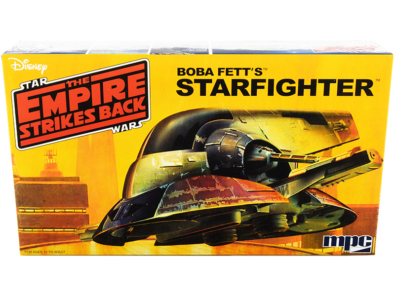 Skill 2 Model Kit Boba Fett's Starfighter "Star Wars: Episode V - The Empire Strikes Back" (1980) Movie By Mpc