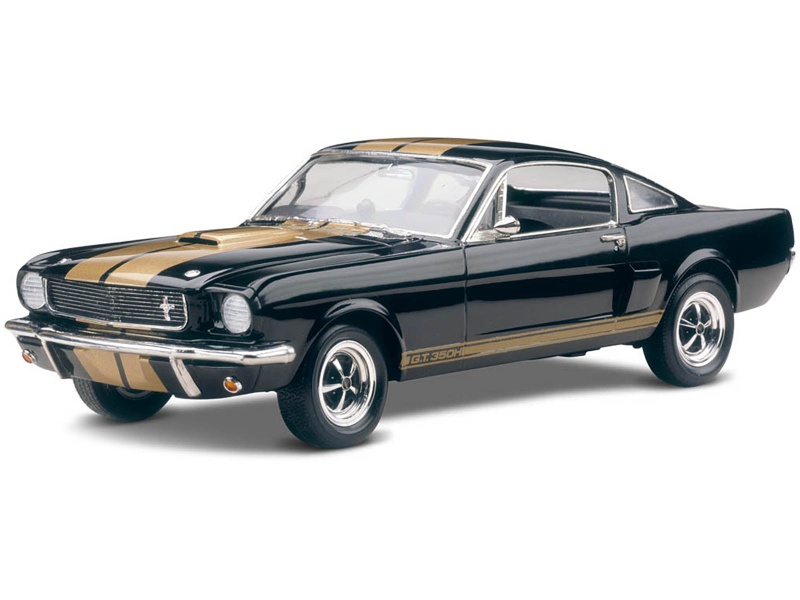 Level 4 Model Kit Shelby Mustang Gt350h "Motor-City Muscle" 1/24 Scale Model Car By Revell