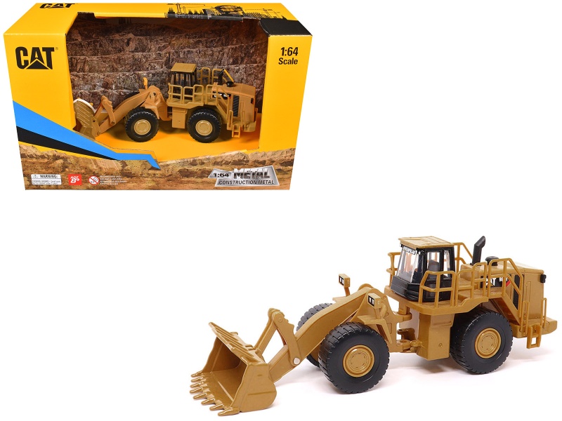 Cat Caterpillar 988H Wheel Loader Yellow 1/64 Diecast Model By Diecast Masters