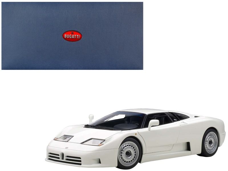Bugatti Eb110 Gt White 1/18 Diecast Model Car By Autoart