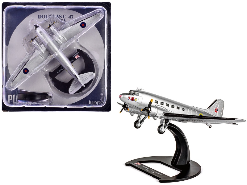 Douglas C-47 Dakota Transport Aircraft 'Field Marshal Montgomery, No. 24 Squadron' Royal Air Force (1945) Diecast Model