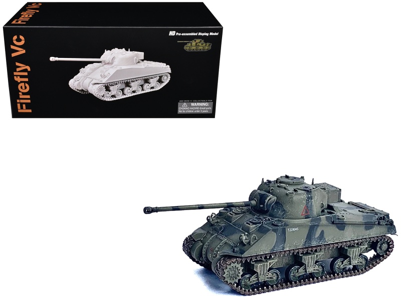 British Sherman Firefly VC Tank "4th/7th Royal Dragoon Guard, 8th Armoured Brigade, France" (1944) - Neo Dragon Armor Series