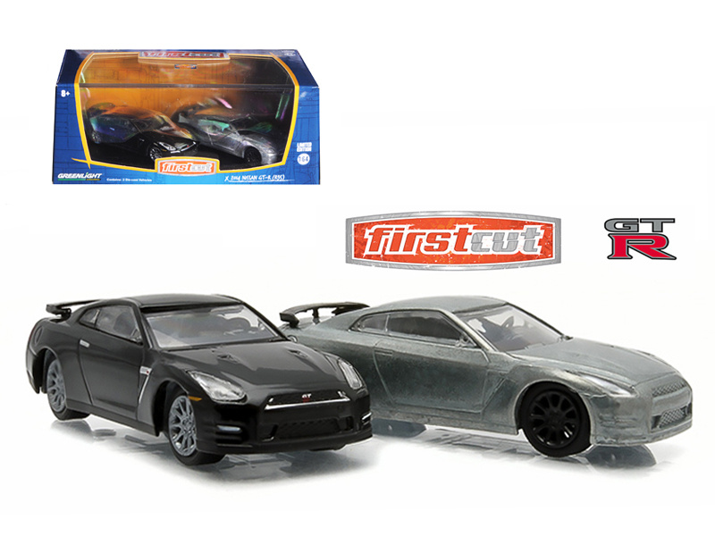 First Cut 2007-14 Nissan Skyline Gt-R (R35) Hobby Only Exclusive 2 Cars Set 1/64 Diecast Model Cars By Greenlight