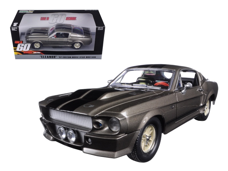 1967 Ford Mustang Custom "Eleanor" "Gone In 60 Seconds" (2000) Movie 1/24 Diecast Model Car By Greenlight