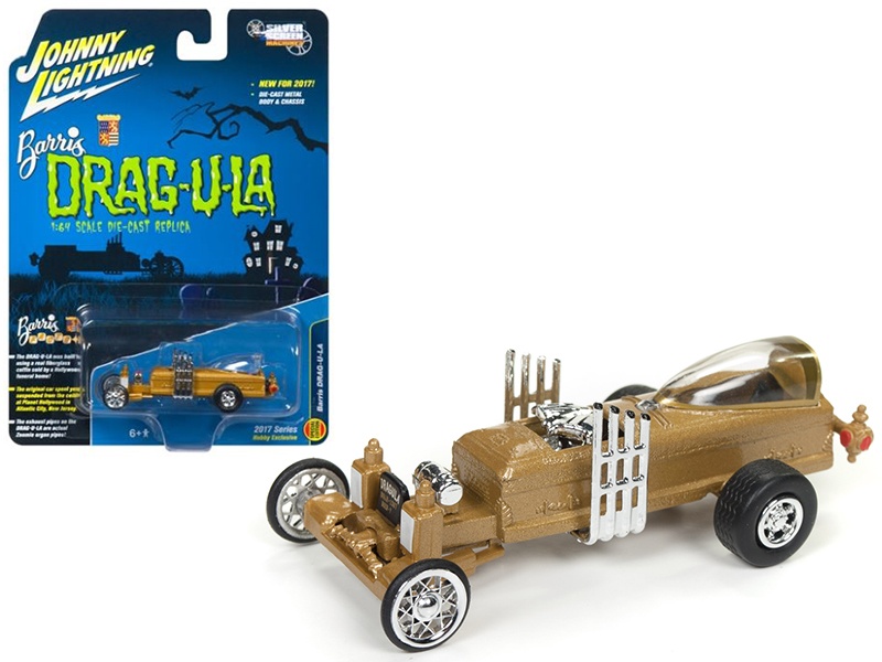 The Barris Dragula "Hobby Exclusive" 1/64 Diecast Model Car By Johnny Lightning