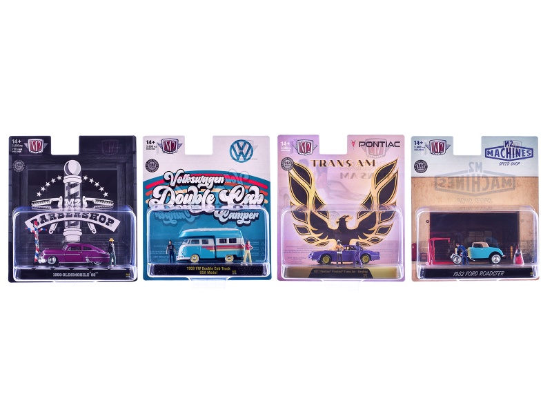 "Auto News" Release 22 1/64 Diecast Set of 4 Cars