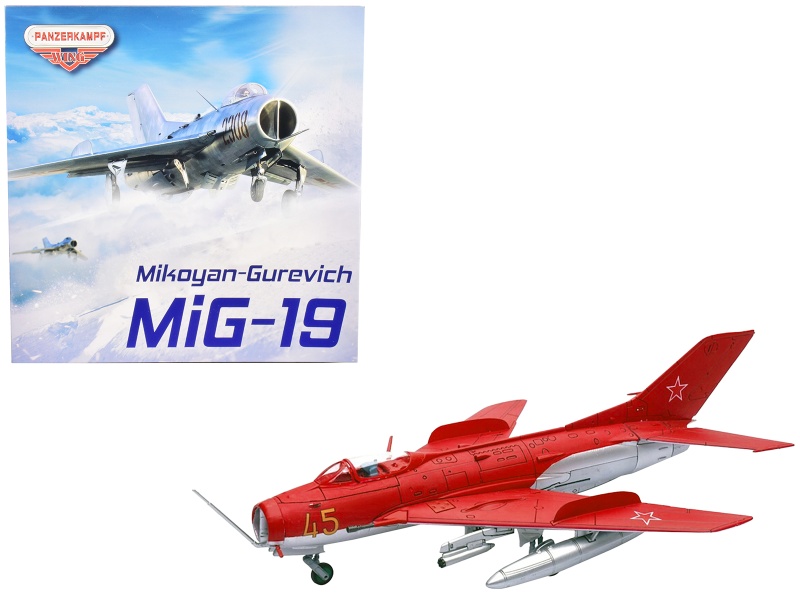 Mikoyan-Gurevich MiG-19S “Yellow 45” Diecast Model