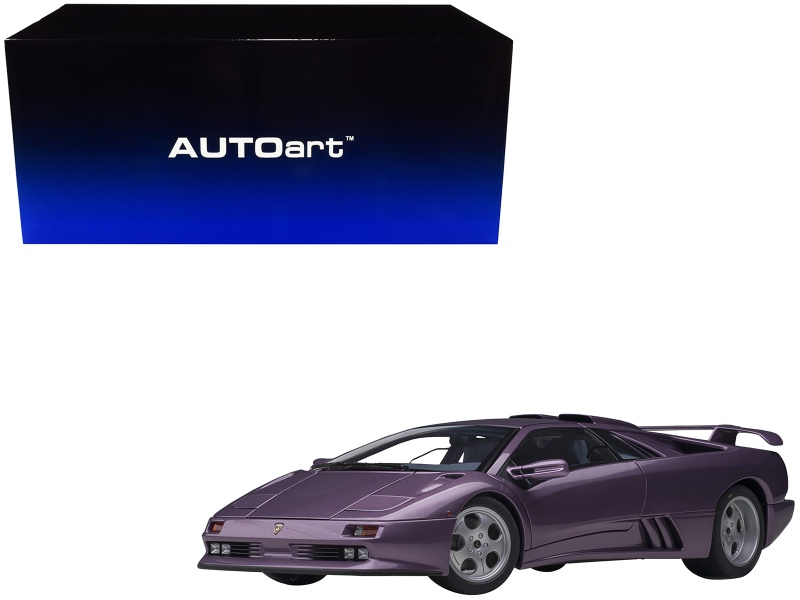 Lamborghini Diablo SE30 Jota Viola SE30 1/18 Model Car by Autoart