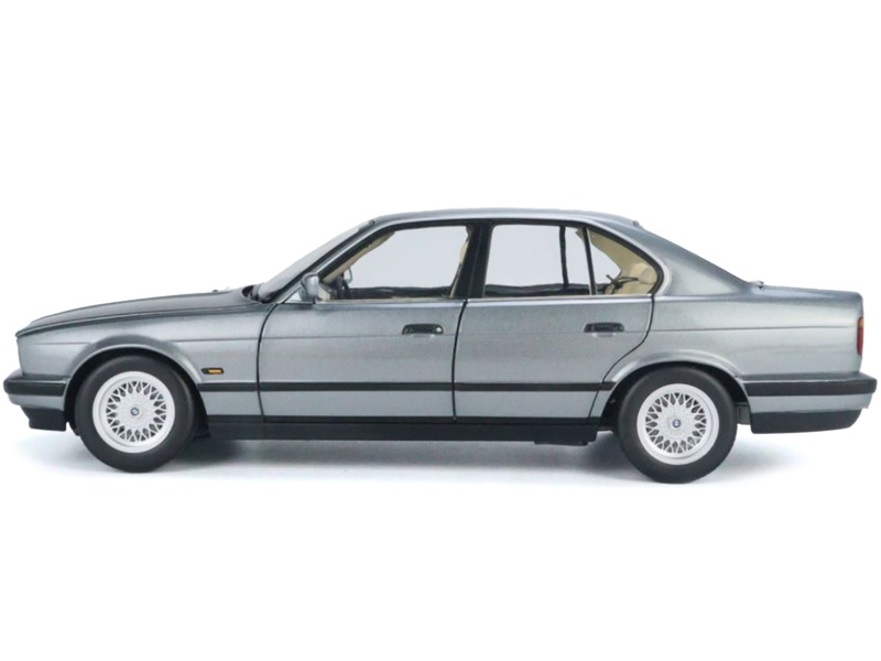 1988 Bmw 535I (E34) Gray Metallic 1/18 Diecast Model Car By Minichamps