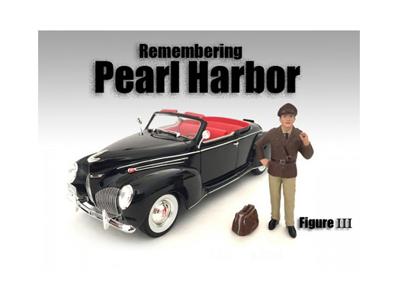 Remembering Pearl Harbor Figure Iii For 1:24 Scale Models By American Diorama