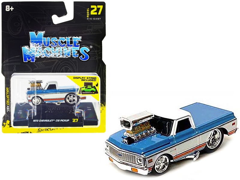 1972 Chevrolet C10 Pickup Truck 1/64 Diecast Model