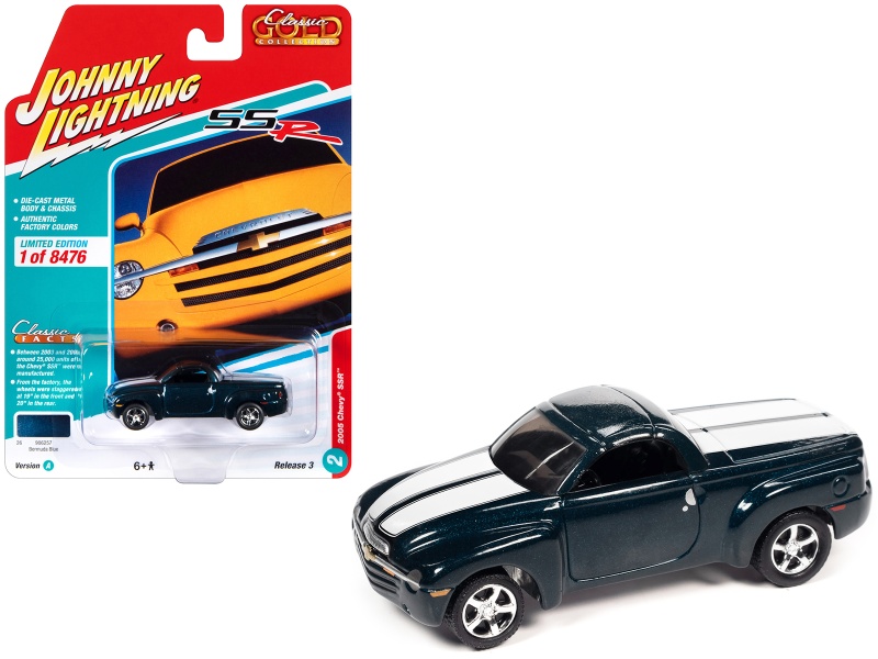 2005 Chevrolet SSR Pickup Truck Diecast Model Car - Limited Edition Classic Gold Collection
