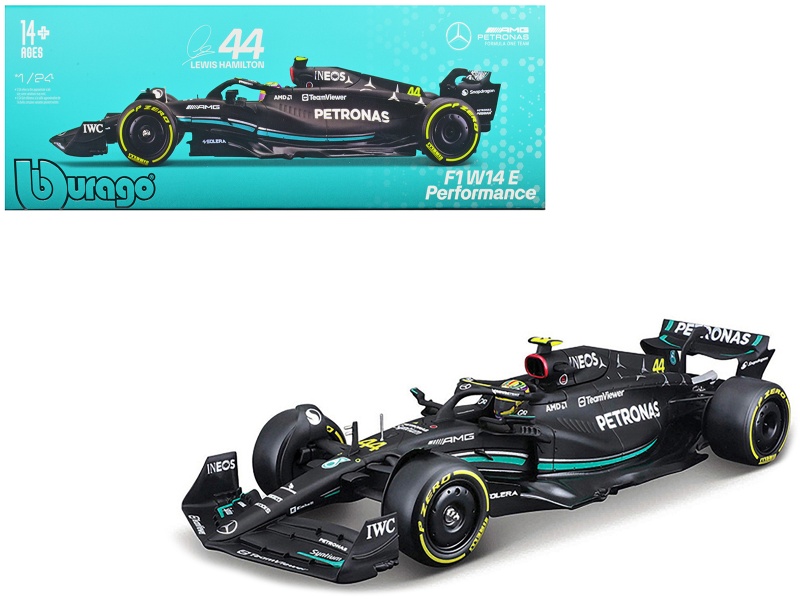 Mercedes-AMG F1 W14 E Performance #44 Lewis Hamilton Diecast Model Car