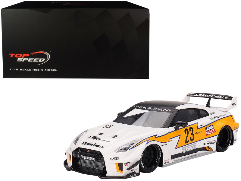 Nissan LB-Silhouette WORKS GT 35GT-RR Ver.1 RHD 1/18 Model Car by Top Speed