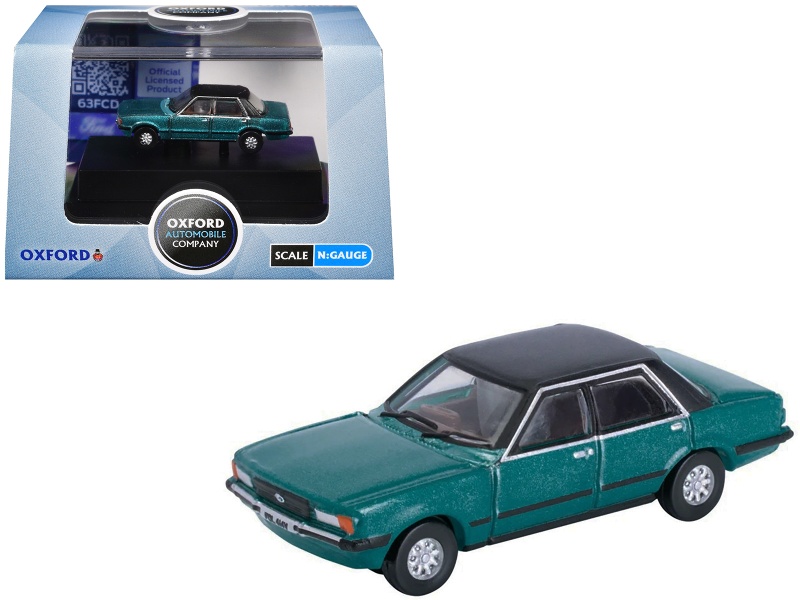 Ford Cortina Mk5 RHD Cosmos Blue Metallic with Black Top, 1/148 (N) Scale Model