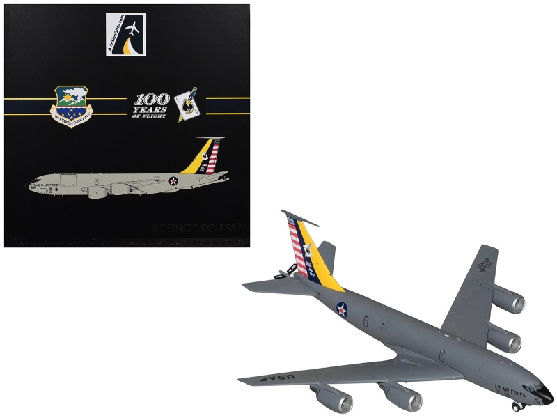 Boeing Kc-135 Stratotanker Tanker Aircraft "Washington Air National Guard - 100 Years" United States Air Force "Gemini 200" Series 1/200 Diecast Model Airplane By Geminijets