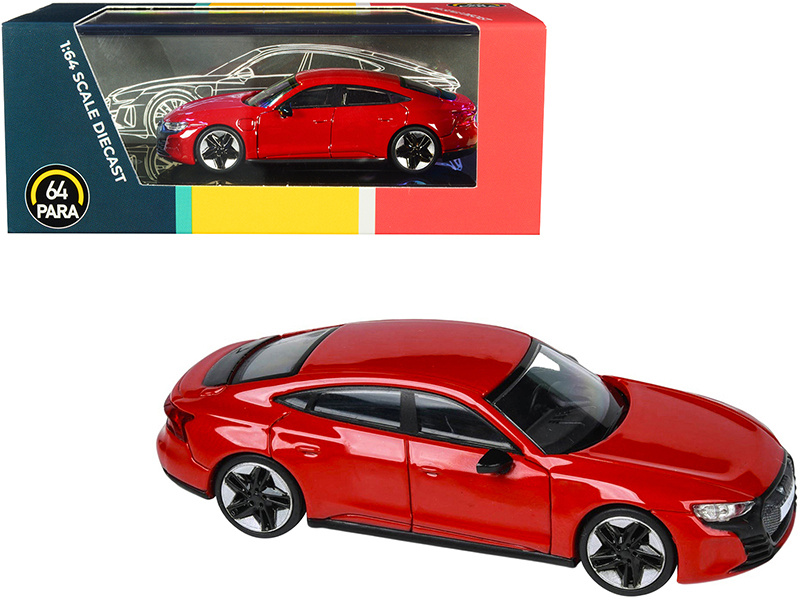 Audi Rs E-Tron Gt Tango Red 1/64 Diecast Model Car By Paragon