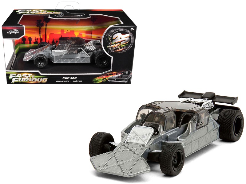 Flip Car Raw Metal Fast & Furious 6 1/32 Diecast Model Car