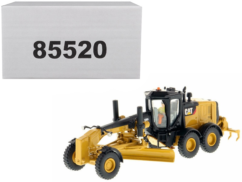 Cat Caterpillar 12M3 Motor Grader With Operator "High Line" Series 1/87 (Ho) Scale Diecast Model By Diecast Masters
