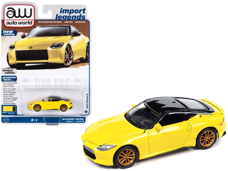 Buy 2023 Nissan Z Ikazuchi Yellow Diecast Model Car Online