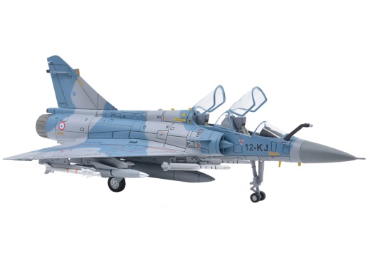 Dassault Mirage 2000B Fighter Plane Blue Camouflage Diecast Model
