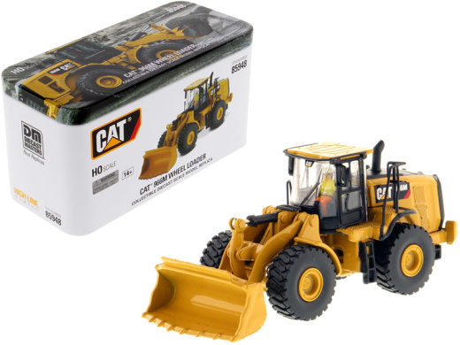 CAT Caterpillar 966M Wheel Loader With Operator - High Line Series 1/87 (Ho) Scale Diecast Model
