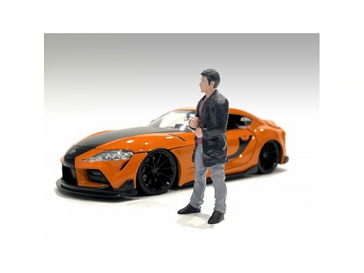 Car Meet 3 Figure 3 - 1/18 Scale Model by American Diorama