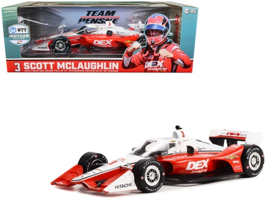 Dallara IndyCar #3 Scott Mclaughlin Diecast Model Car
