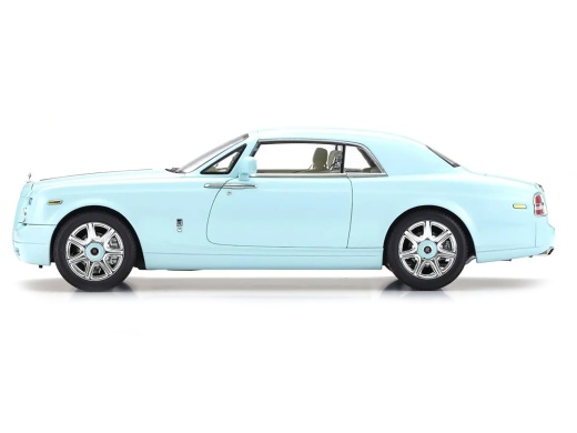 Rolls Royce Phantom Coupe Turquoise 1/18 Diecast Model Car By Kyosho