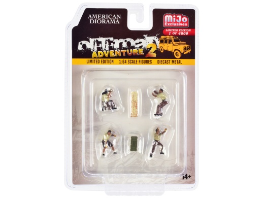 Off-Road Adventure 2 1/64 Scale Diecast Set - Limited Edition of 4800 Pieces Worldwide