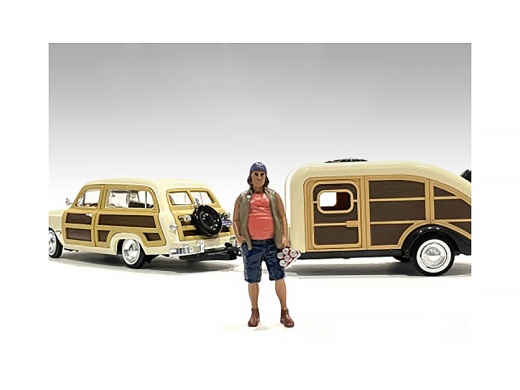 Campers Figure 2 for 1/24 Scale Models by American Diorama
