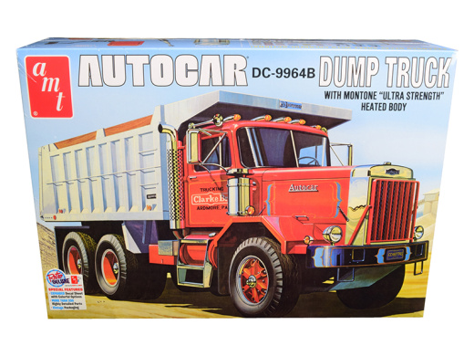 Autocar DC-9964B Dump Truck 1/25 Scale Model Kit By AMT