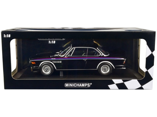 1973 BMW 3.0 CSL Black Diecast Model Car