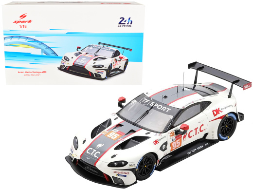 Aston Martin Vantage AMR #95 John Hartshorne - Oliver Hancock - Ross Gunn TF Sport 24 Hours of Le Mans 2021 1/18 Model Car by Spark