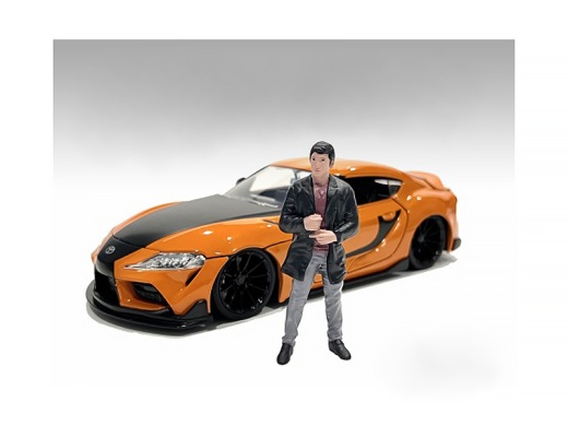 Car Meet 3 Figure 3 - 1/18 Scale Model by American Diorama