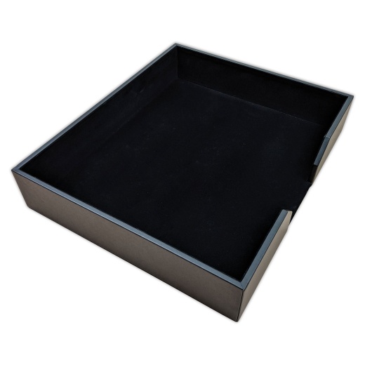 Black Leatherette 17" x 14" Conference Pad Holder