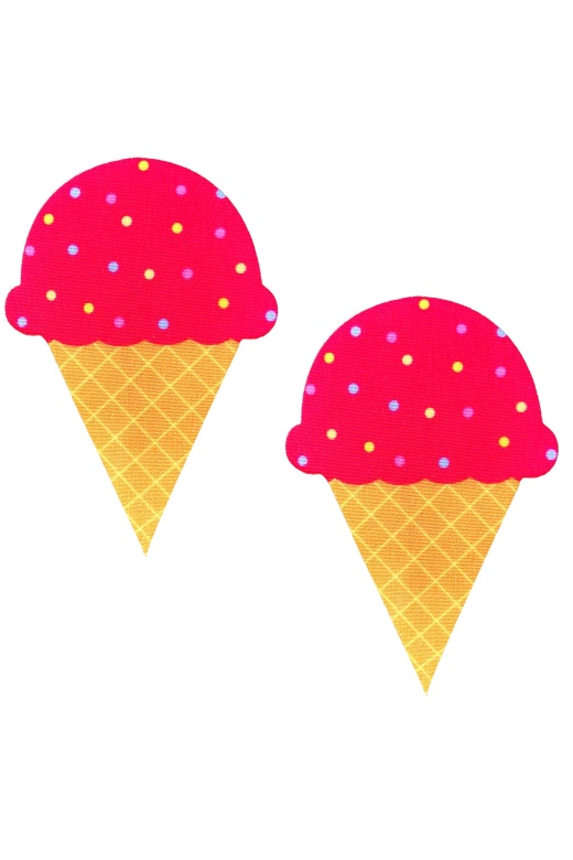 Delicious Ice Cream Nipztix Pasties by Donna Di Capri