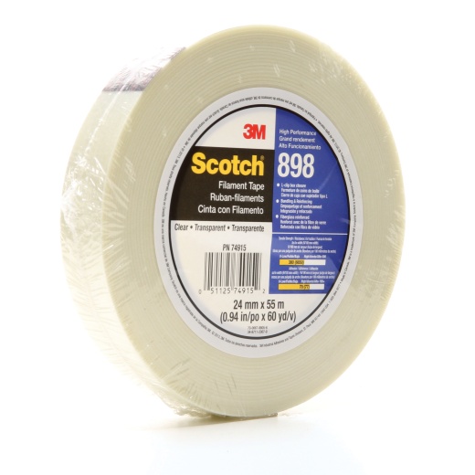 Scotch 7010375602 Reinforced Tape - High Strength Filament Tape for Heavy Duty Applications