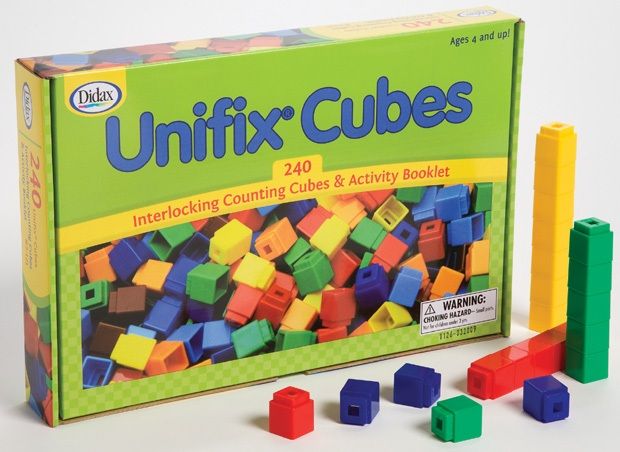 Unifix Cubes For Pattern Building, Set Of 240