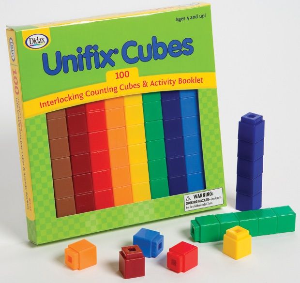 Unifix Cubes, Set Of 100