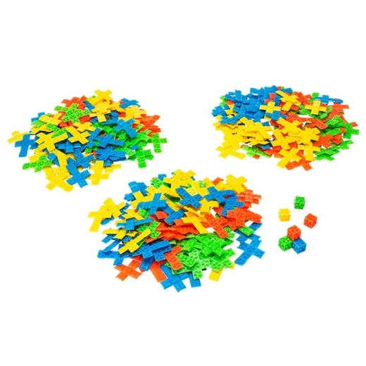 Omnifix Cubes, Set Of 300 - Engaging Math Learning Tool for Grades 3-12