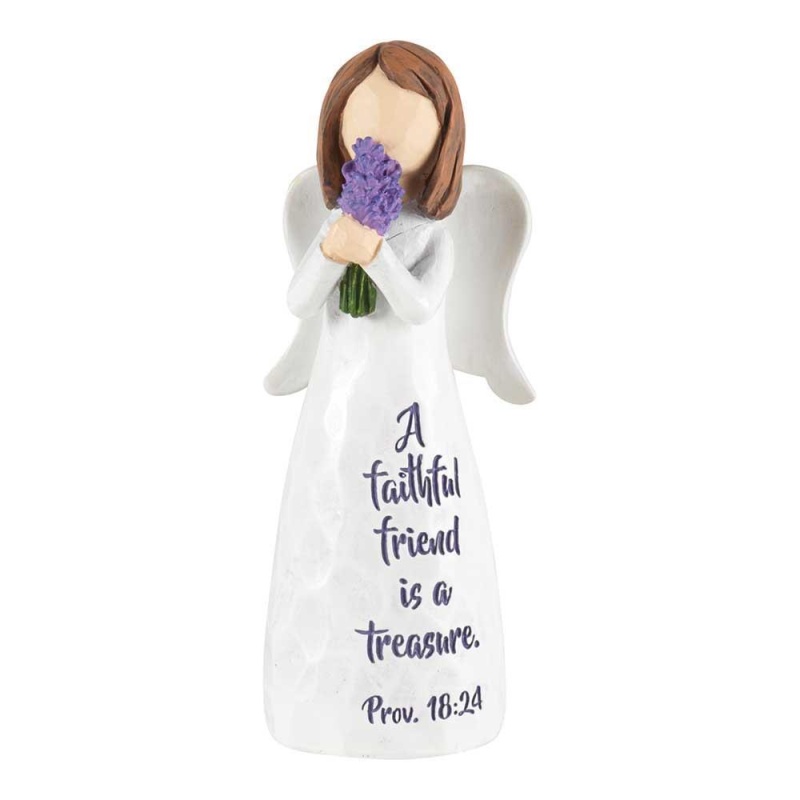 A Faithful Friend Angel Figurine