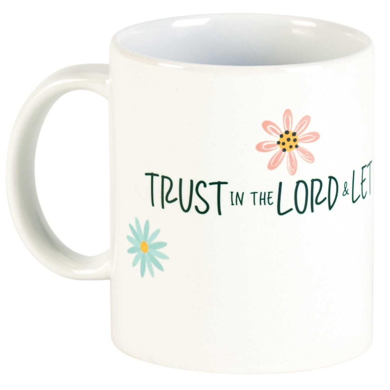 Mug Trust In The Lord Ceramic 11 Oz