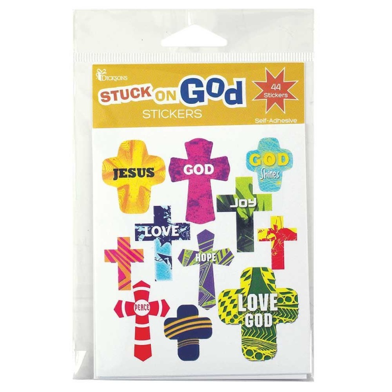 Sticker Crs Jesus-God Sticker 44 Pcs